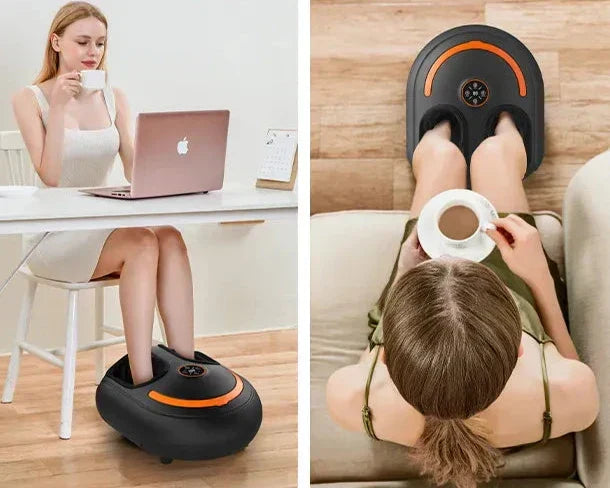 Soluna beheiztes 360-Grad-Fußmassagegerät — 4 Modi, 5 Intensitätsstufen - Desfino