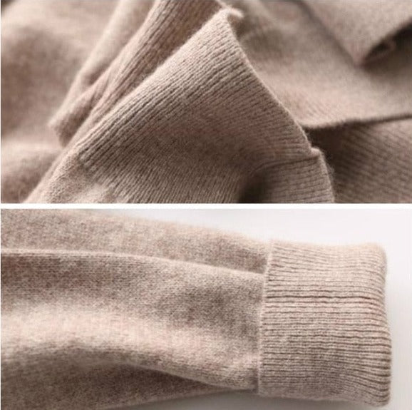 Maglione in cashmere Elarin — Vestibilità classica, consistenza morbida, struttura definita - Desfino