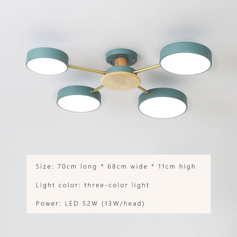 Luminax LED Chandelier — Scandinavian Modern Warm Lighting - Desfino