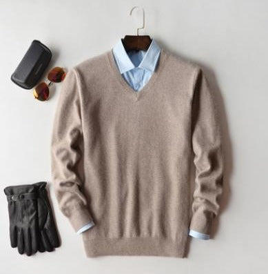 Maglione in cashmere Elarin — Vestibilità classica, consistenza morbida, struttura definita - Desfino