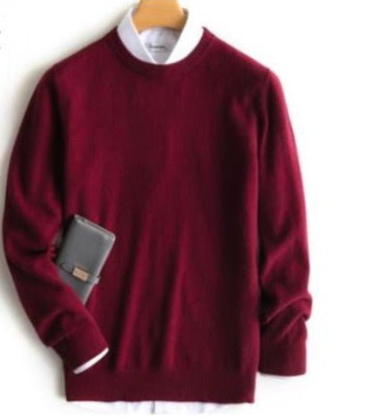 Maglione in cashmere Elarin — Vestibilità classica, consistenza morbida, struttura definita - Desfino
