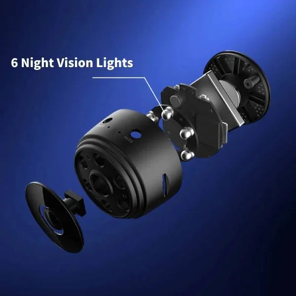 720p HD Wireless Backup Camera — Built-In Hotspot, Night Vision, Smartphone Pairing