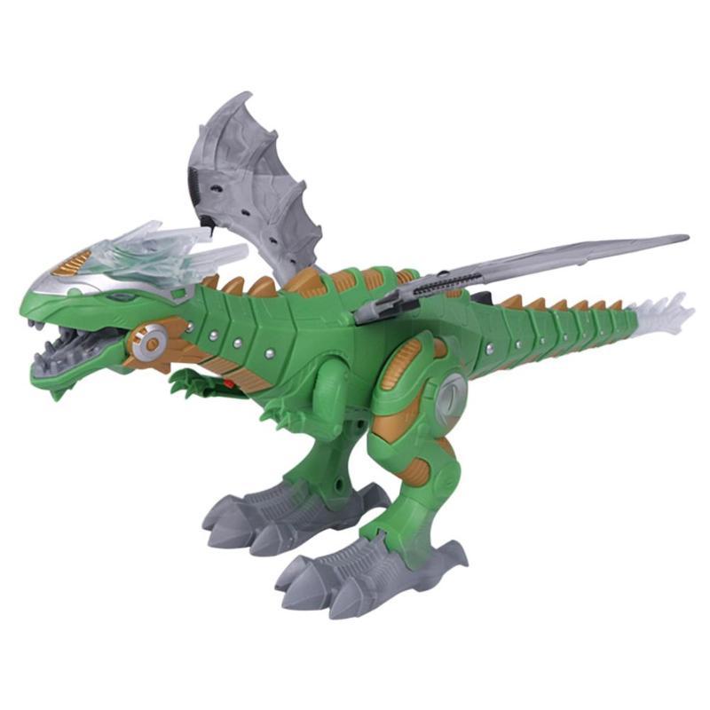 BalmaRex robotdinosaurleke - bevegelige vinger, hale og lyd for barn - Desfino