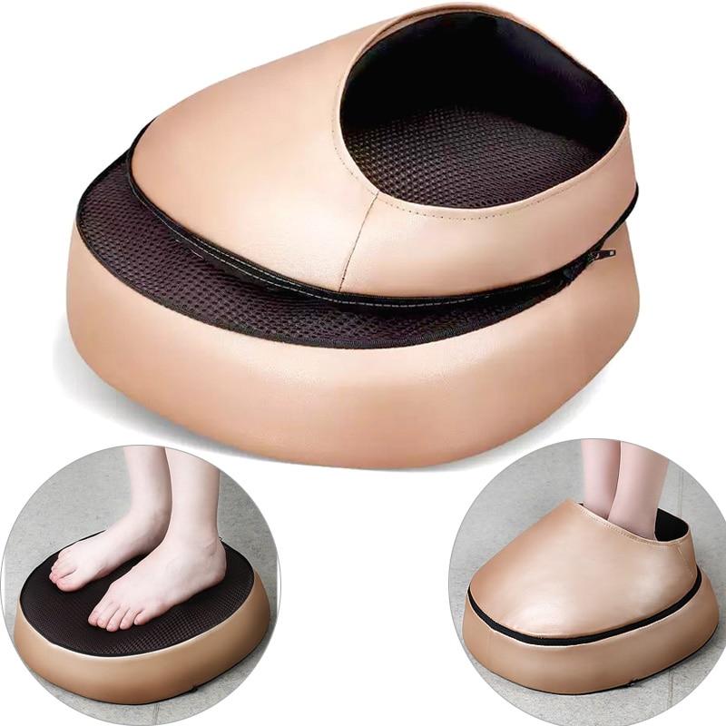 CalmaWell Shiatsu Foot Massager — Heated Air Compression Rollers - Desfino
