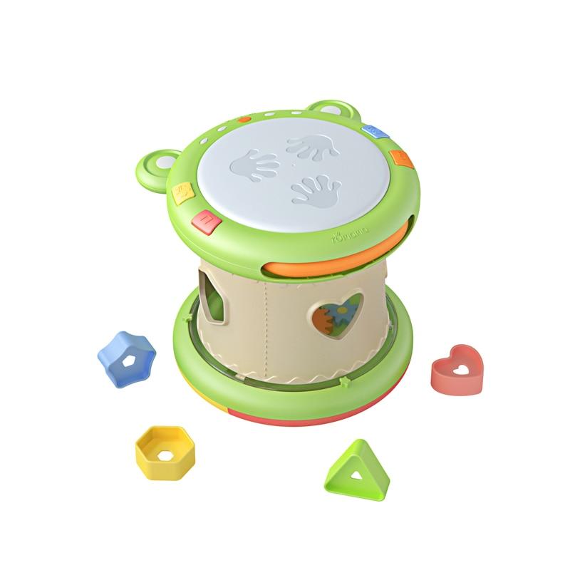LumiBeat babytrommeleke — blinkende lys, musikk og 40+ sanger | Desfino