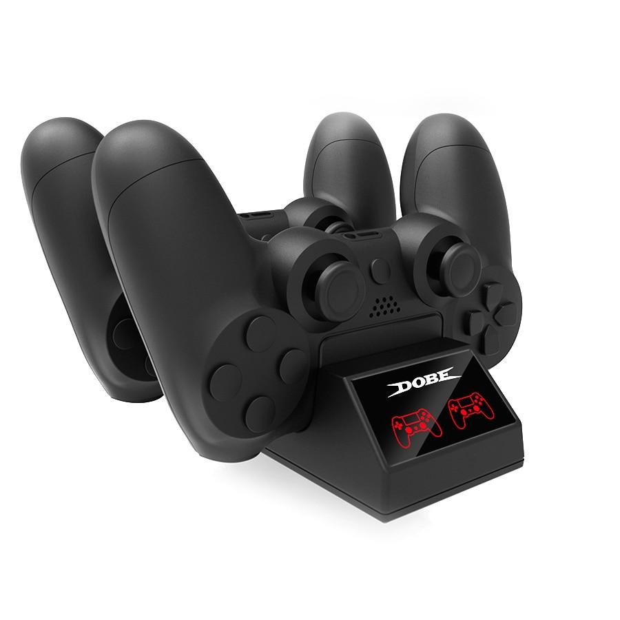 Orion Ladestation für zwei PS4-Controller - 3 Stunden Ladezeit - Desfino