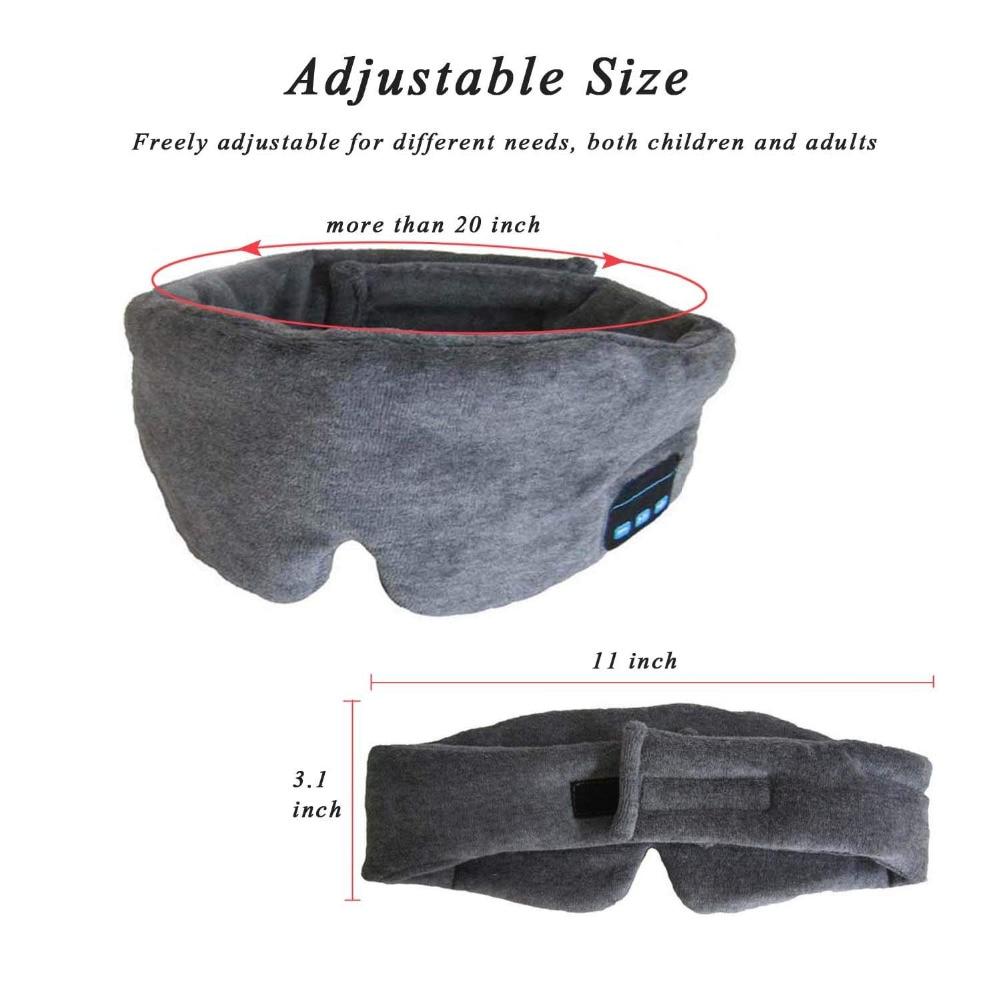 Casque audio sans fil Luna pour dormir — Bandeau antibruit - Desfino