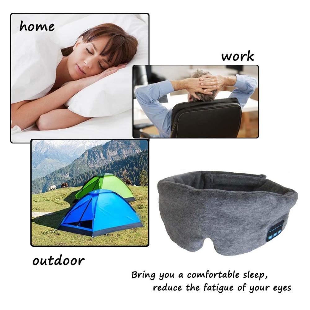 Casque audio sans fil Luna pour dormir — Bandeau antibruit - Desfino