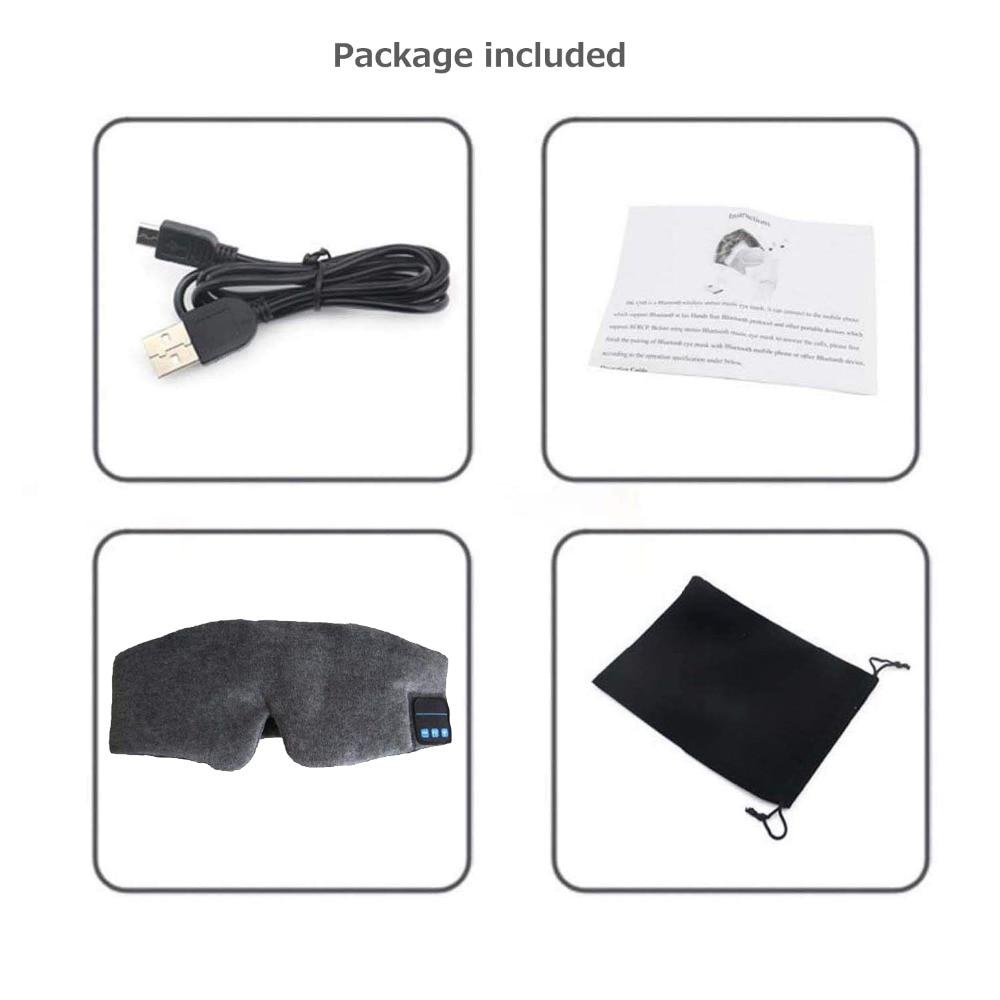Casque audio sans fil Luna pour dormir — Bandeau antibruit - Desfino