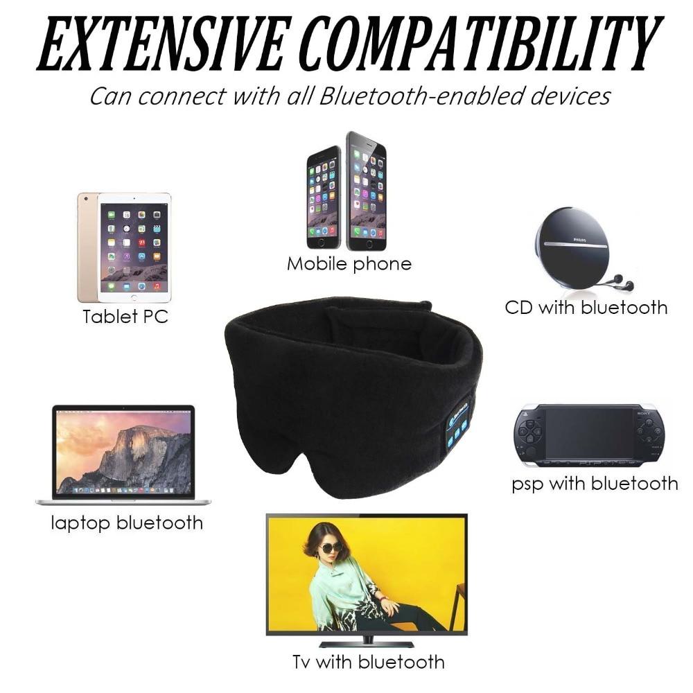 Casque audio sans fil Luna pour dormir — Bandeau antibruit - Desfino