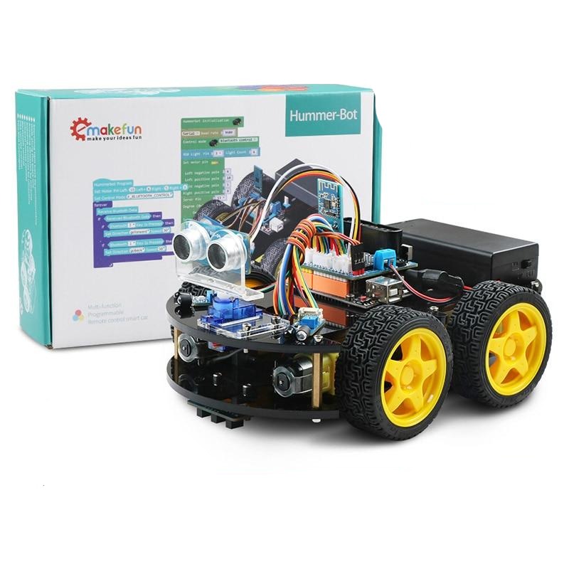 Zestaw robotyki Arduino dla początkujących RoboCraft — nauka przez praktykę - Desfino