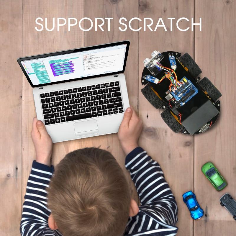 Zestaw robotyki Arduino dla początkujących RoboCraft — nauka przez praktykę - Desfino