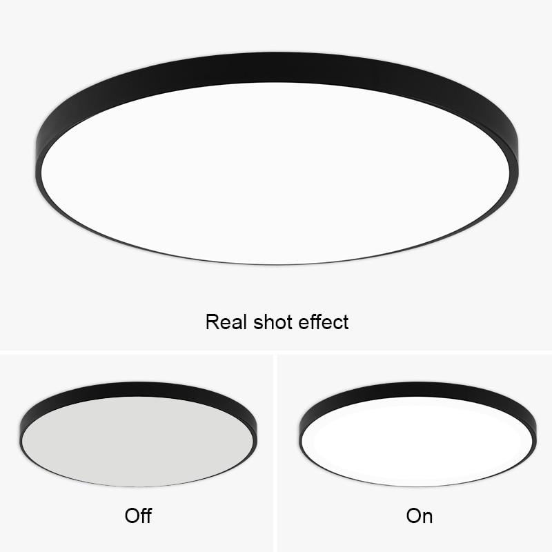 Nowoczesna lampa sufitowa Orvell LED — zintegrowana lampa do wnętrz - Desfino