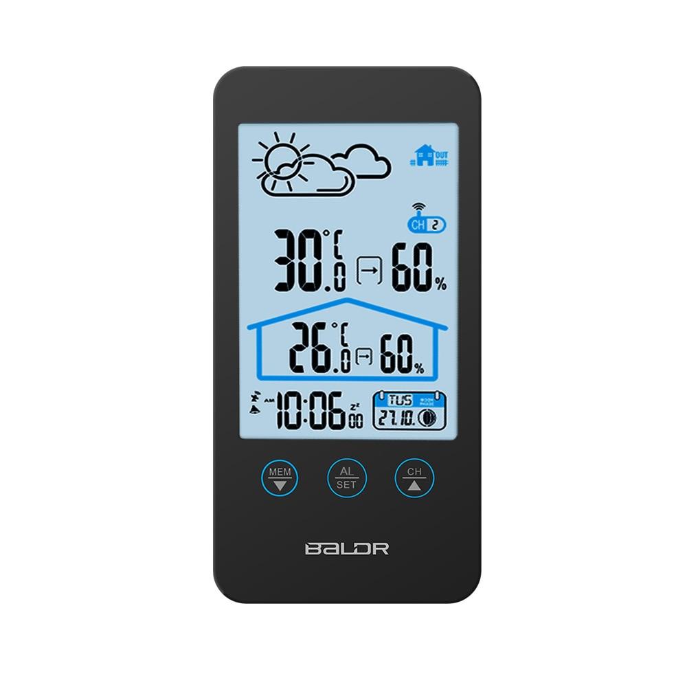 ClimaView smarttermostat — temperatur og luftfugtighed inde og ude - Desfino