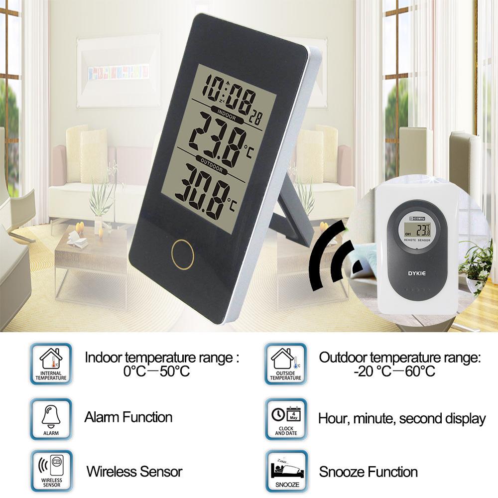 ClimaView smarttermostat — temperatur og luftfugtighed inde og ude - Desfino