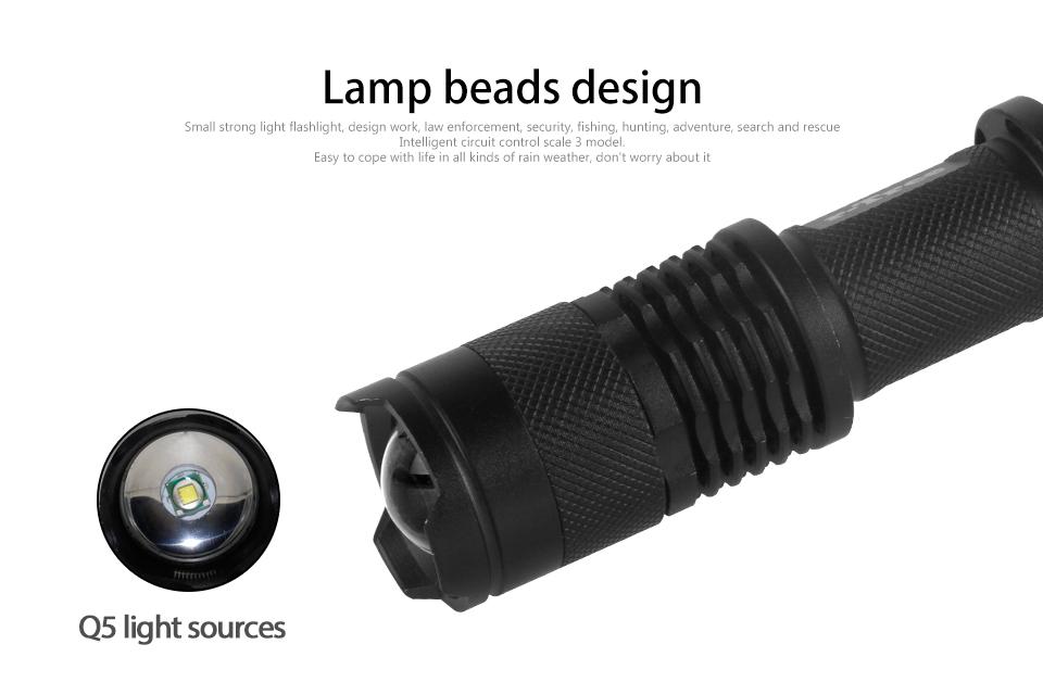 3000-Lumen-Fahrradlicht - kompakte Leuchte mit einstellbarem Fokus - Desfino