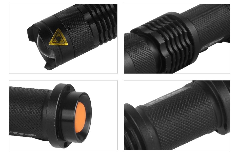 3000-Lumen-Fahrradlicht - kompakte Leuchte mit einstellbarem Fokus - Desfino