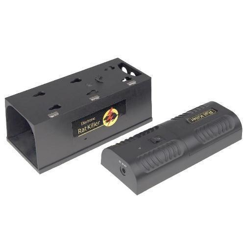 מלכודת עכברים חשמלית VoltGuard — מכת חשמל של 7000 וולט, זיהוי כניסה אוטומטי - Desfino