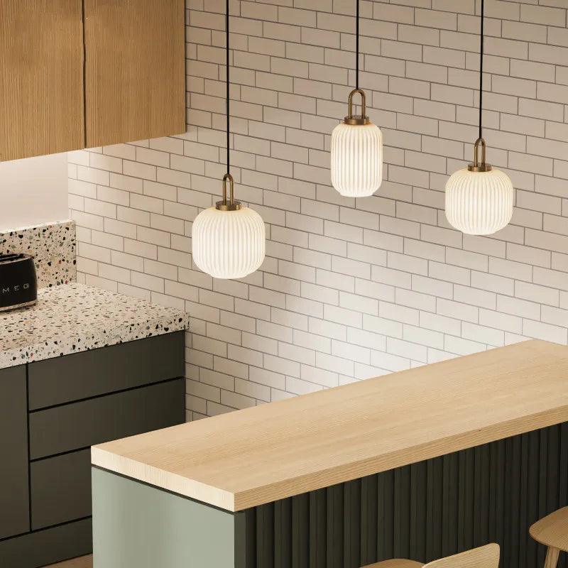 Liora skulpturala pendellampskollektion — varm LED-glöd - Desfino