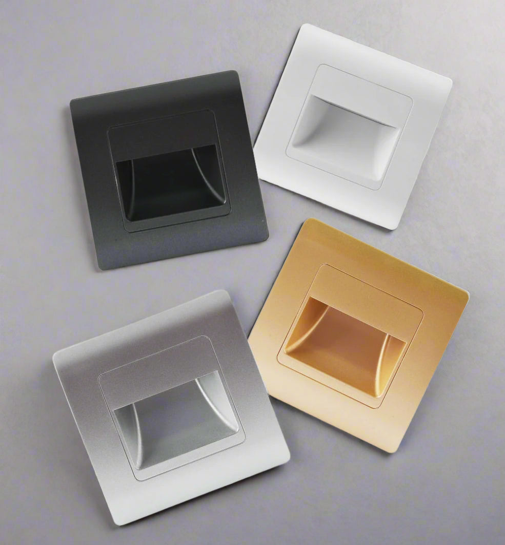 LumaNex PIR-LED-trappelys — innfelt, 4 fargealternativer - Desfino