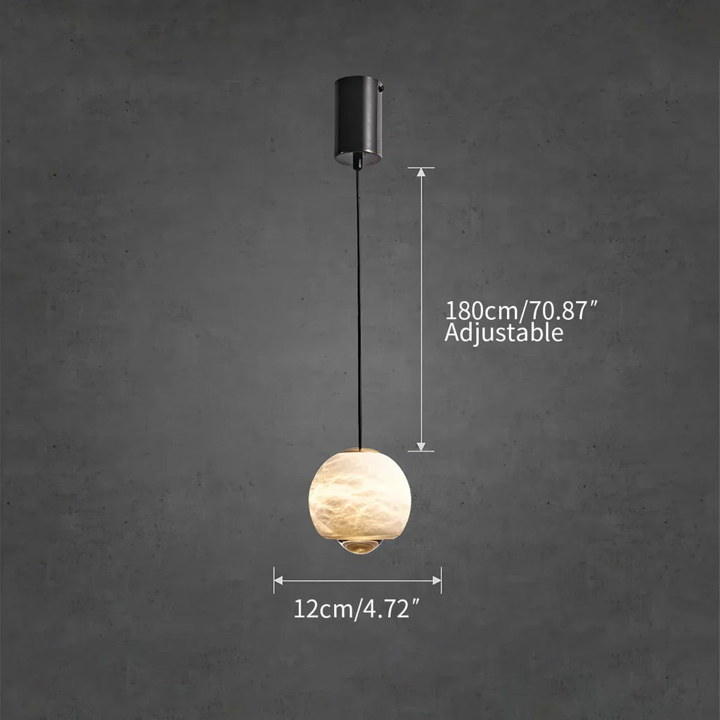 Modern Adjustable Spanish Alabaster Pendant Light | Desfino