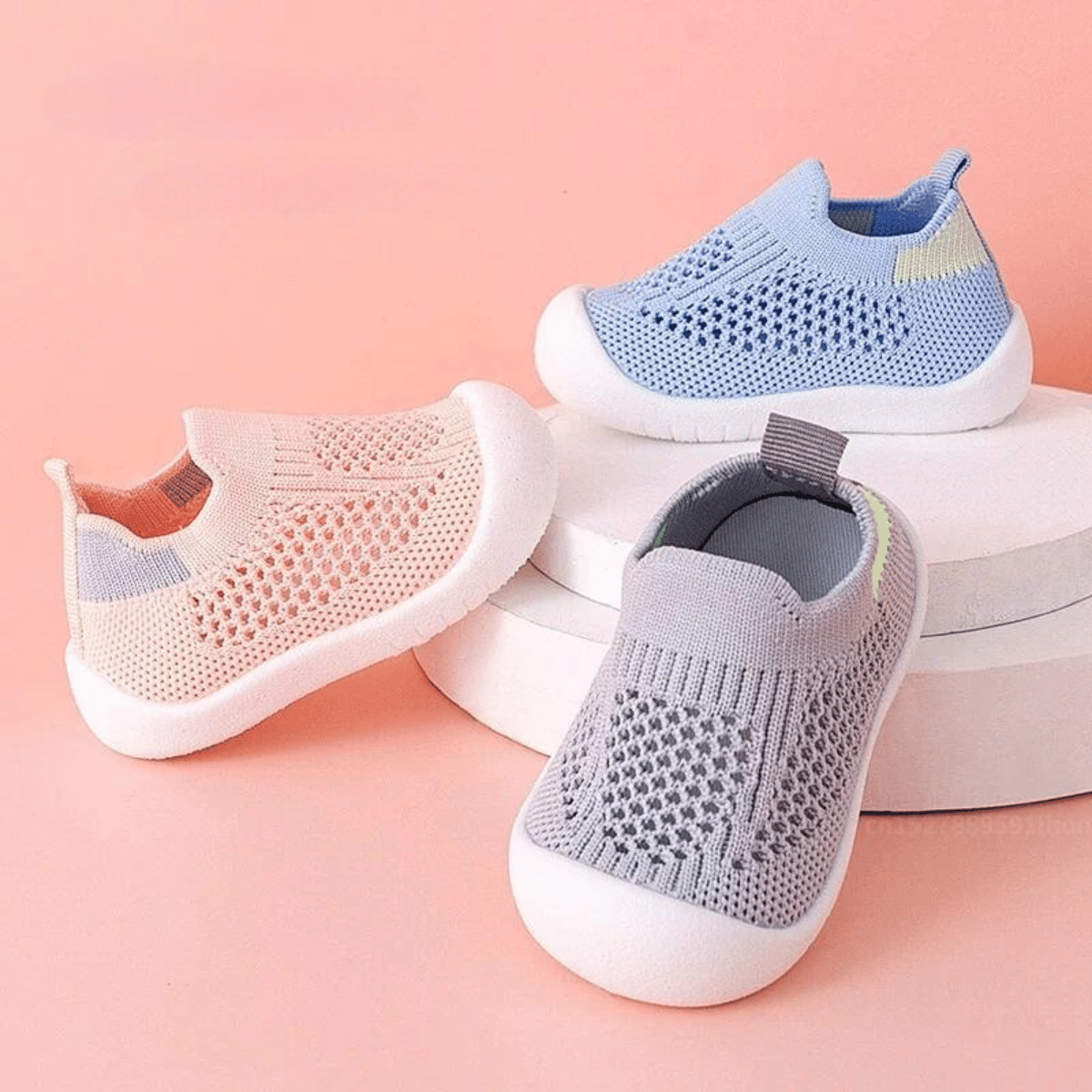 Baskets unisexes pour enfants SunnyStride — Semelle antidérapante, pointures 35-47 - Desfino