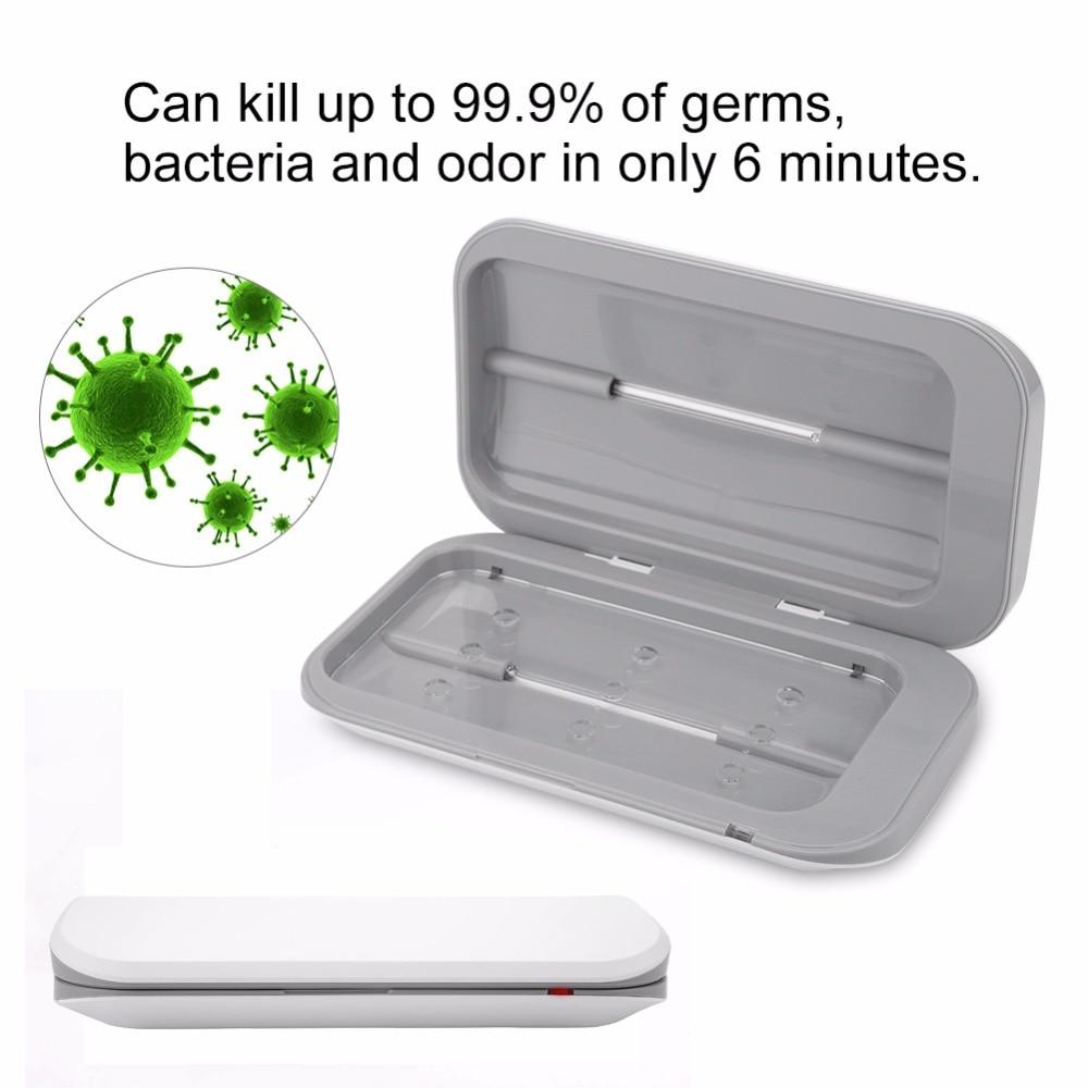 Esterilizador e desinfetante portátil para smartphones ClearWave UV-C | Desfino