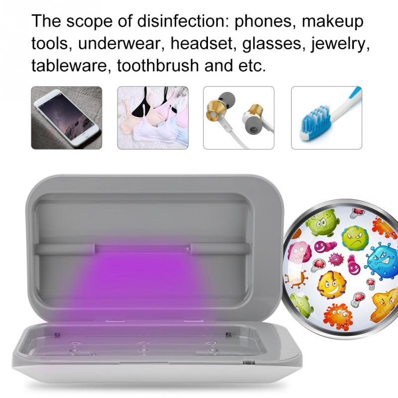 Esterilizador e desinfetante portátil para smartphones ClearWave UV-C | Desfino
