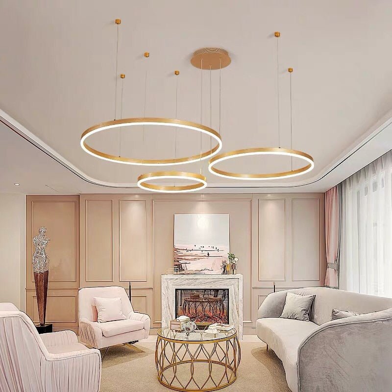 LumaNova bolvormige hanglamp — door zon en maan geïnspireerde LED-gloed - Desfino