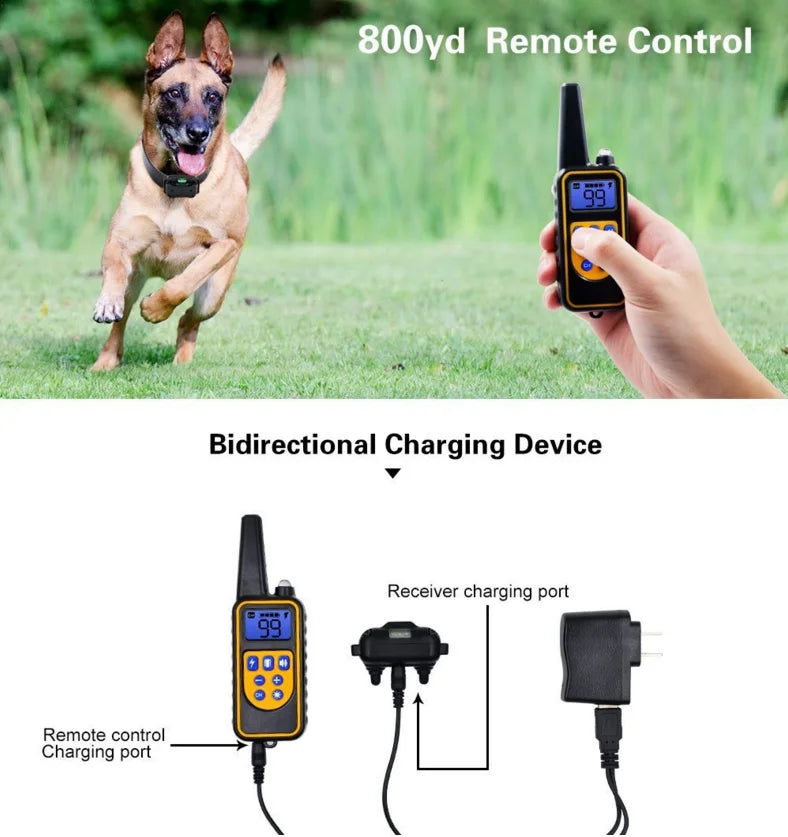 Kirrea Waterproof Electric Dog Collar — Sound, Vibration & Shock - Desfino