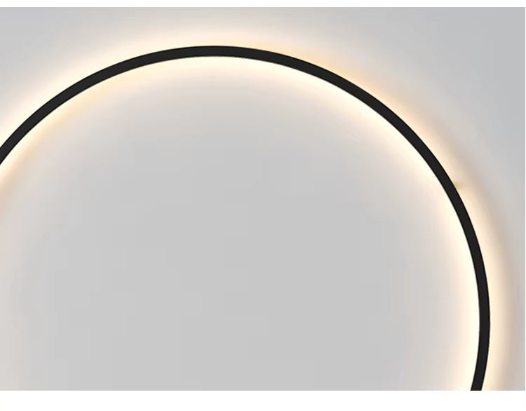 LumaNova rund LED-vägglampa — solinspirerad accentbelysning - Desfino