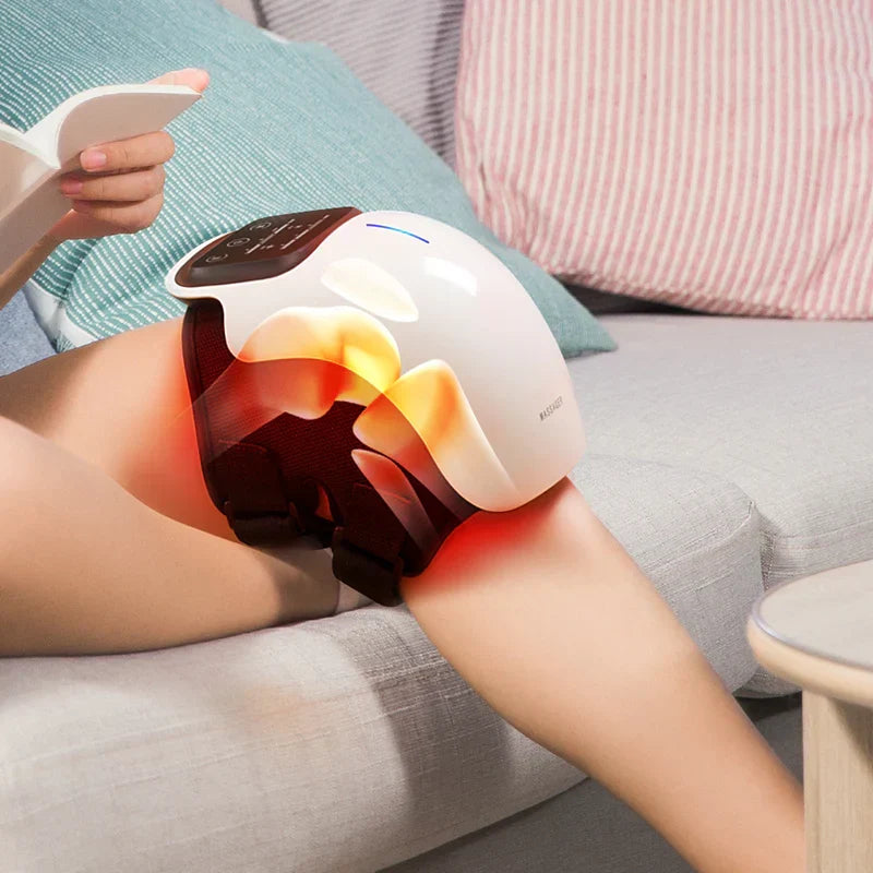 Massageador infravermelho para joelhos APEX — Calor, vibração e compressão | Desfino