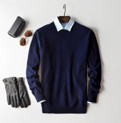 Maglione in cashmere Elarin — Vestibilità classica, consistenza morbida, struttura definita - Desfino