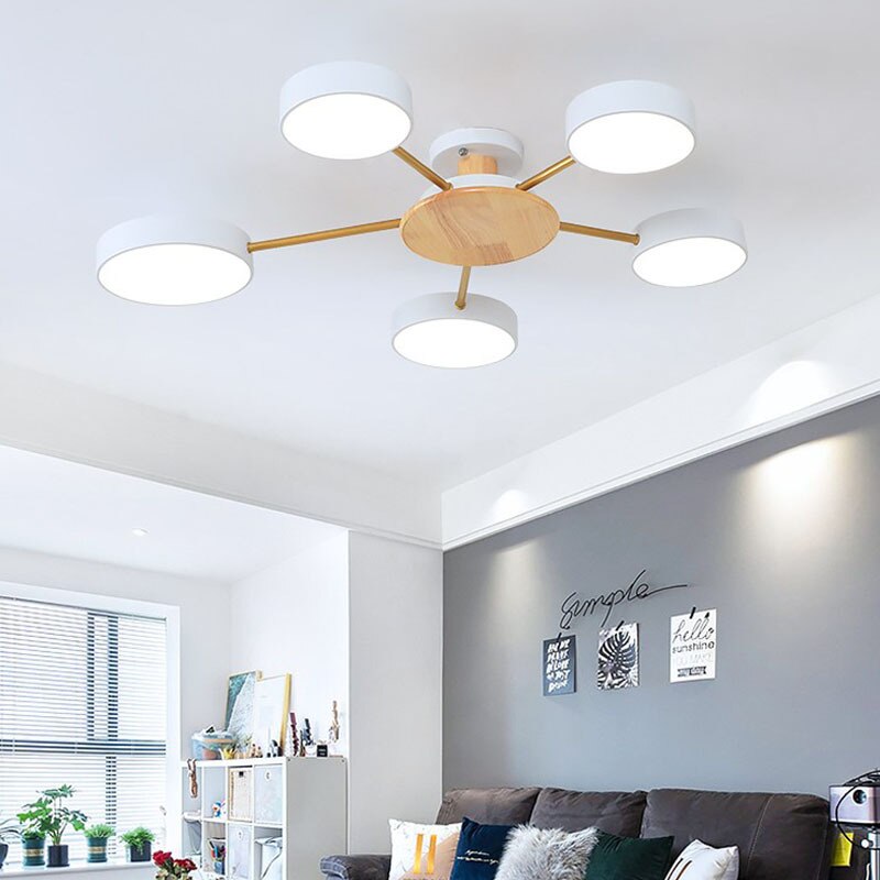 Luminax LED Chandelier — Scandinavian Modern Warm Lighting - Desfino