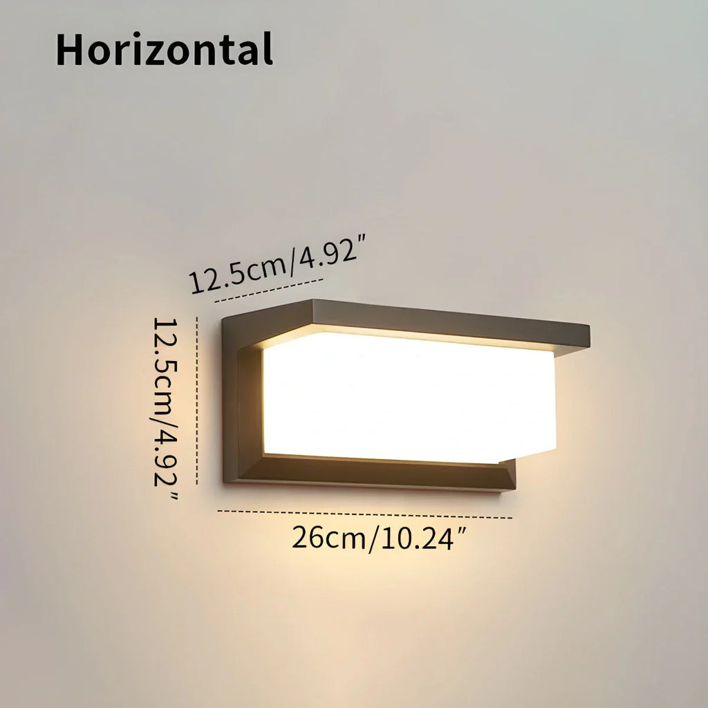 Modern Outdoor LED Waterproof Wall Sconce Porch Light | Desfino