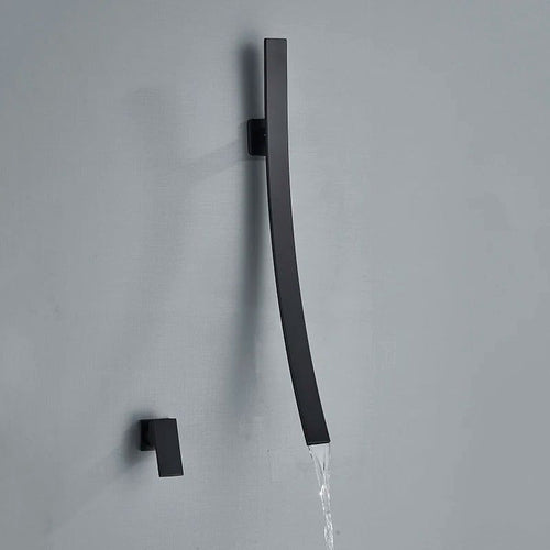 Aeris Arc Spout Faucet — Modern Minimalist Bathroom Fixture - Desfino