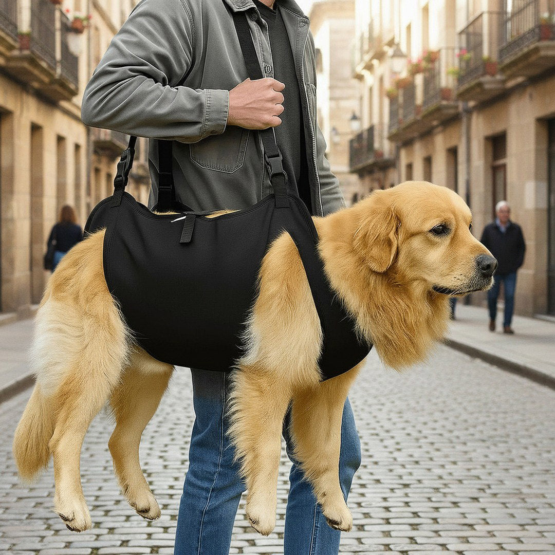 Hundebærehjælp – ergonomisk løftesele til store hunde - Desfino