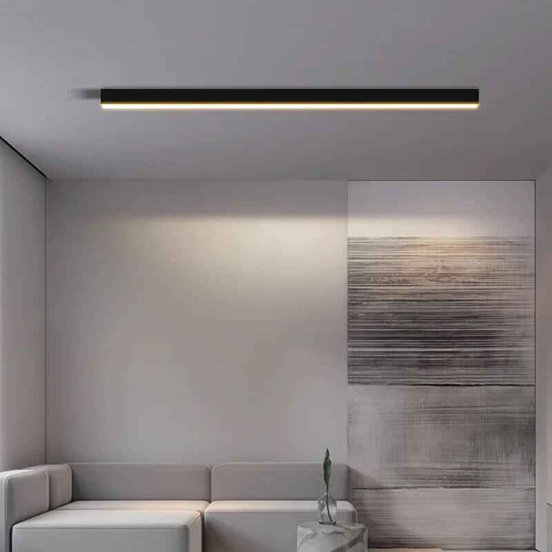 Liora lange stripverlichting — ledopbouwlamp, dimbaar, kleurregeling - Desfino