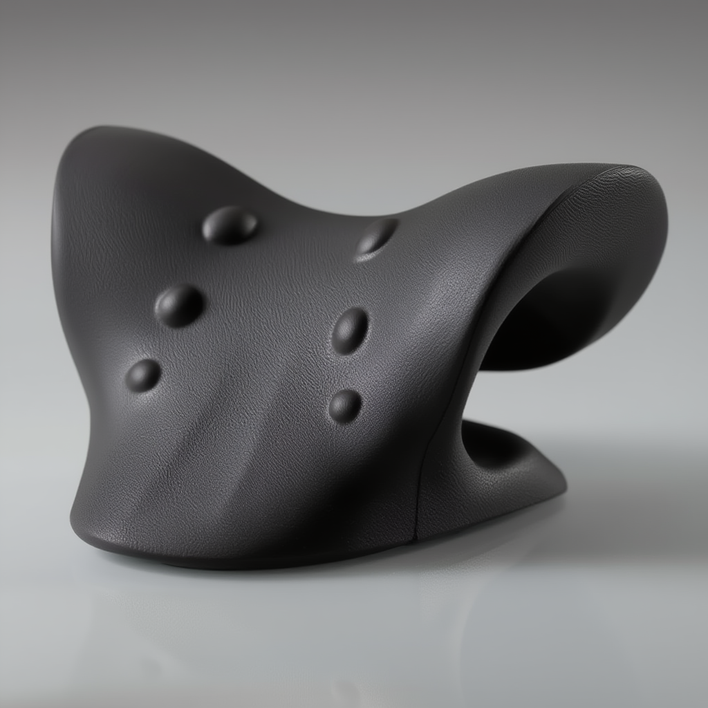 Almohada de estiramiento cervical para aliviar la tensión cervical y mejorar la postura - Desfino
