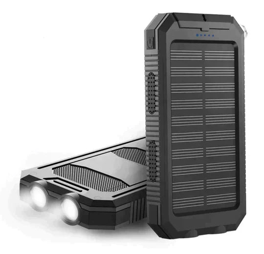 LyraCharge 30000mAh Solarny powerbank z ładowarką — wodoodporność IP67 - Desfino