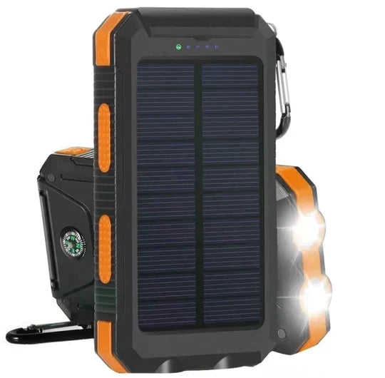 Power bank ηλιακής φόρτισης 500000mAh — Αδιάβροχο IP67, λεπτός φορητός φορτιστής - Desfino
