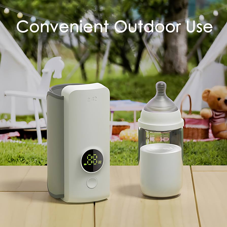 QuikNest Portable Bottle Warmer — Fast, Even, Safe Heating - Desfino