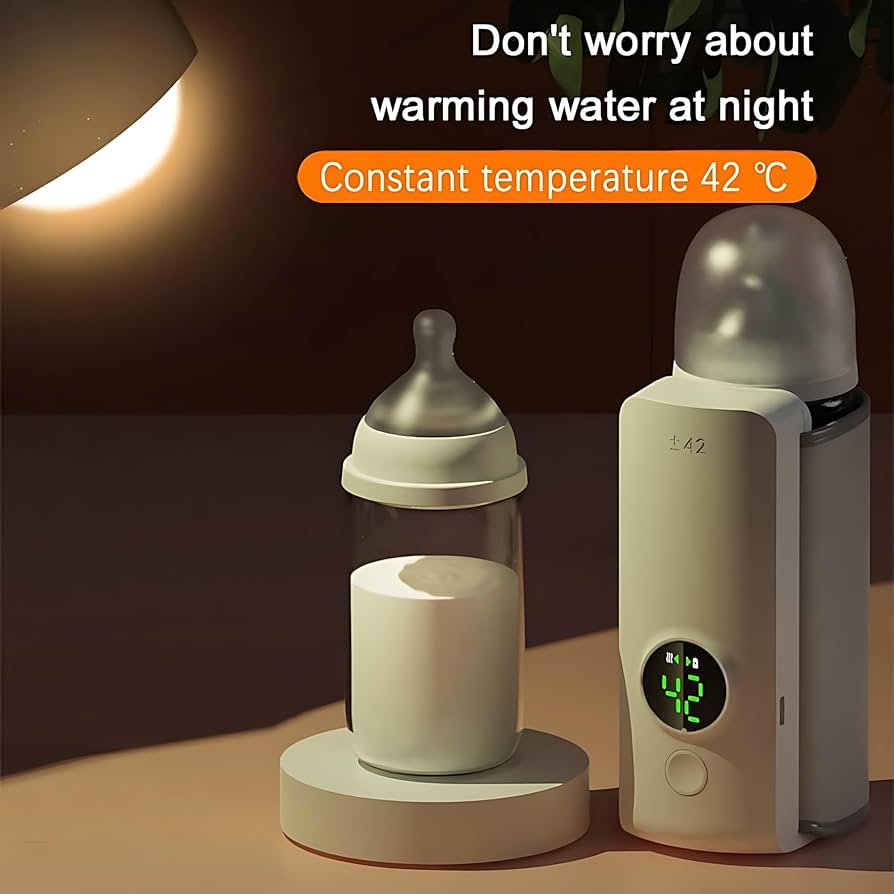 QuikNest Portable Bottle Warmer — Fast, Even, Safe Heating - Desfino