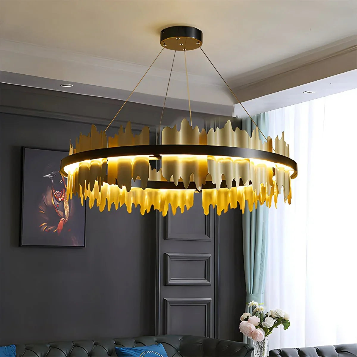 Modern Creative Round Chandelier | Desfino