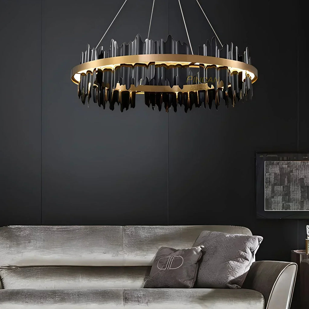 Modern Creative Round Chandelier | Desfino