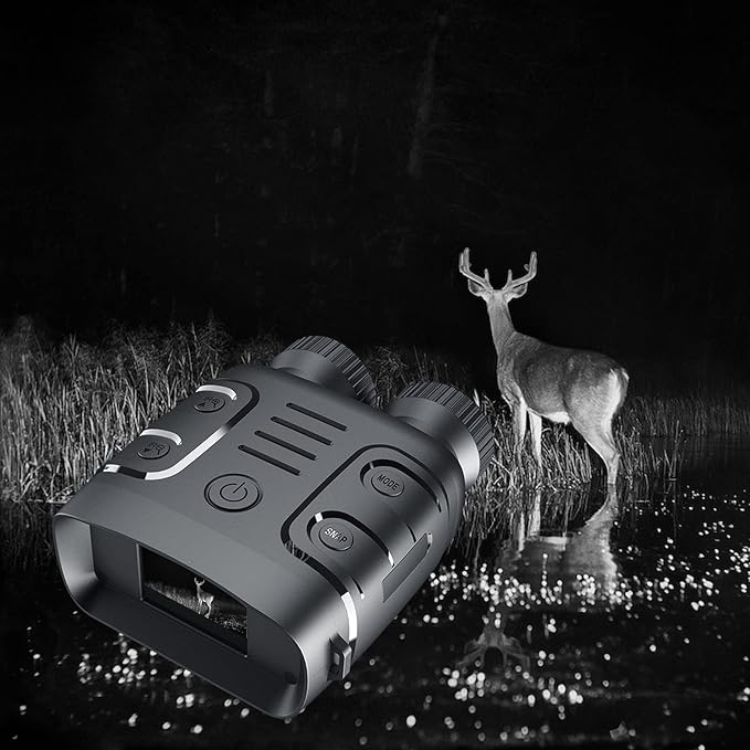 Cámara binocular Nexa HD de visión nocturna — Zoom de 4x, alcance de 300m | Desfino