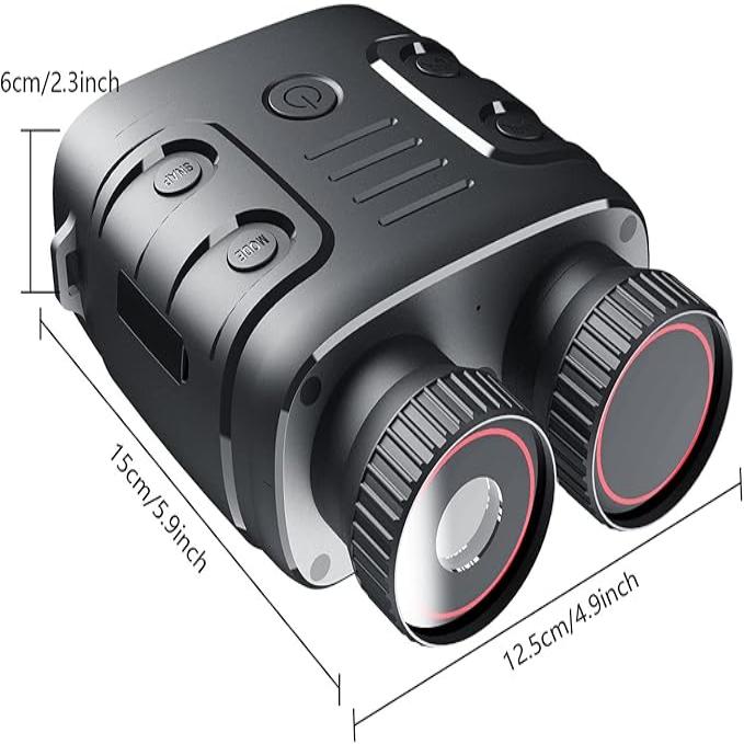 Cámara binocular Nexa HD de visión nocturna — Zoom de 4x, alcance de 300m | Desfino