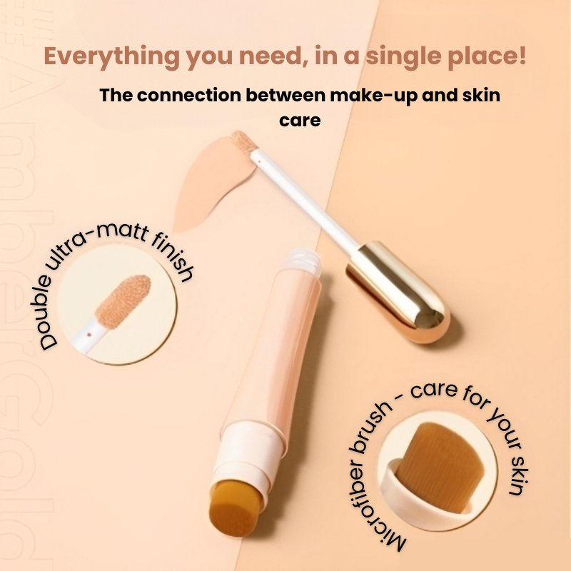 Base de maquillaje y corrector antiarrugas para piel madura — Cobertura media - Desfino
