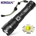 Lampe torche tactique LED rechargeable Arco de 90000lm — faisceau réglable - Desfino