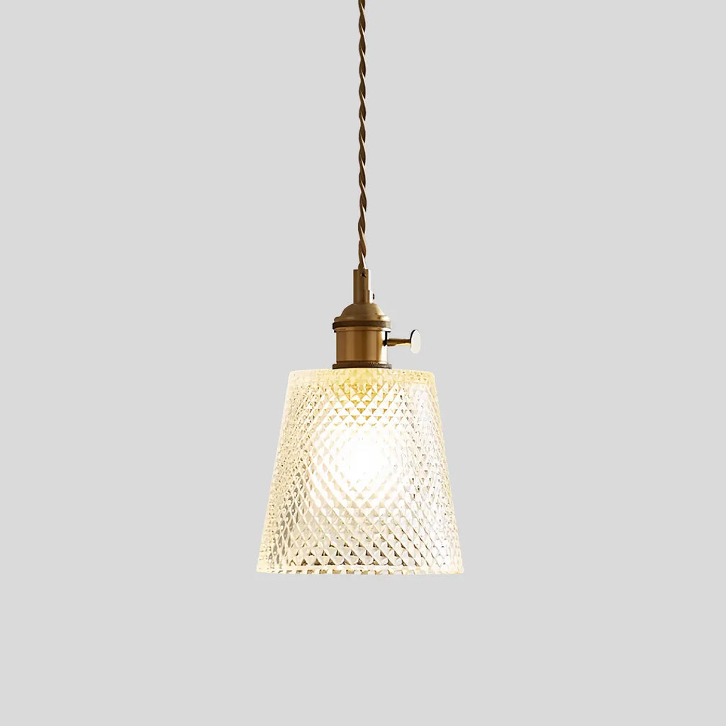 Isabel Glass Pendant Light for Kitchen Island | Desfino